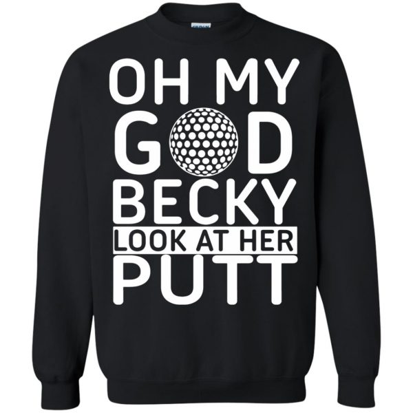 oh my god becky sweatshirt - black
