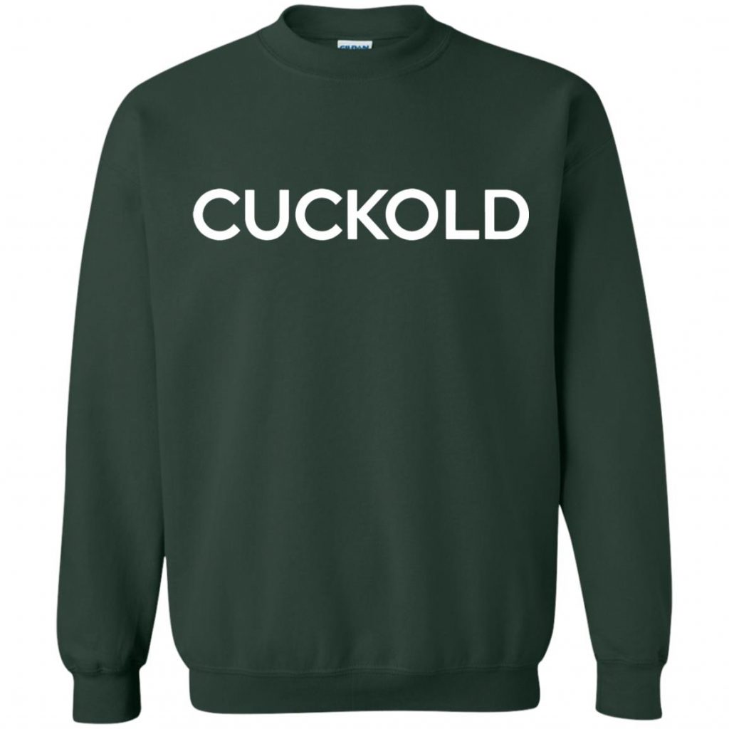 cuckold sweatshirt - forest green.