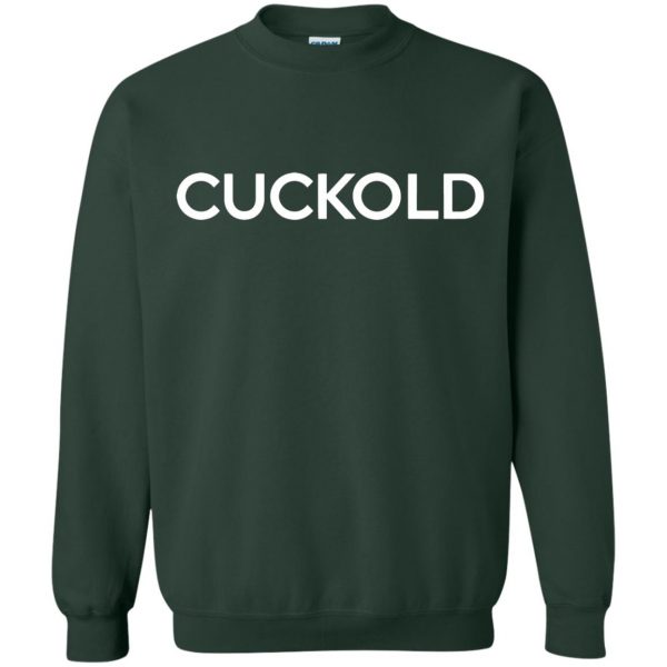 cuckold sweatshirt - forest green