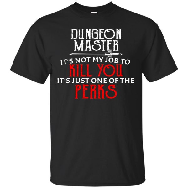 dungeon master shirt - black