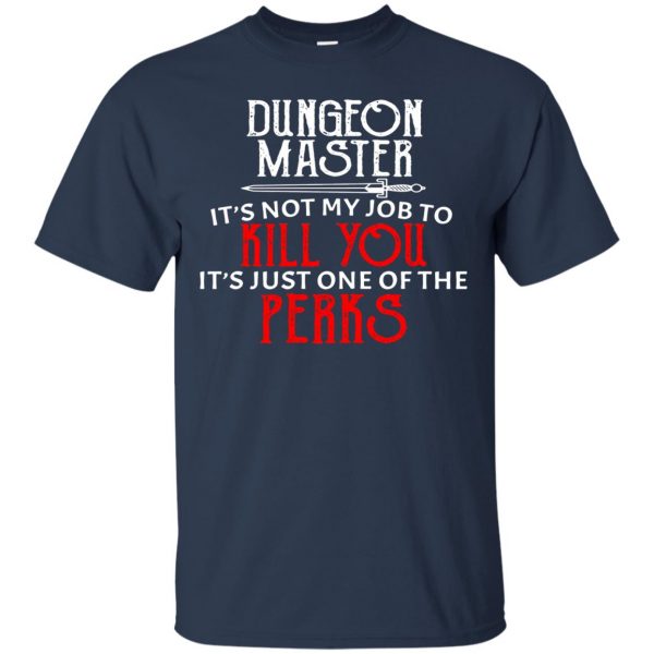 dungeon master t shirt - navy blue