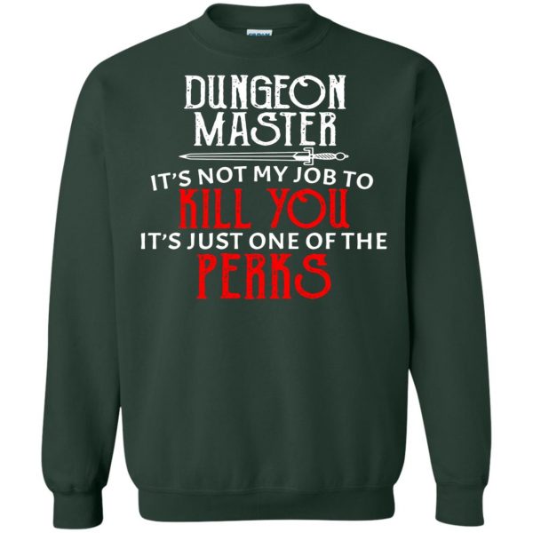 dungeon master sweatshirt - forest green
