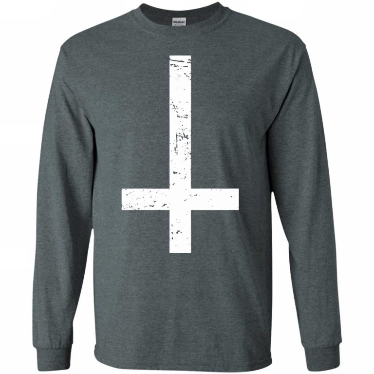 Upside Down Cross Tshirt - 10% Off - FavorMerch