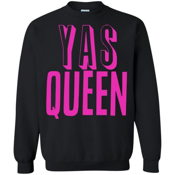 yas queens sweatshirt - black
