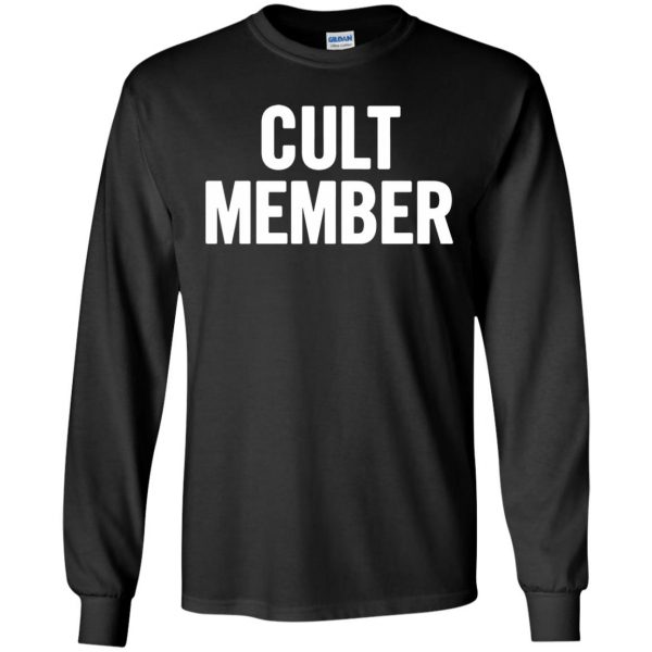 cult member long sleeve - black