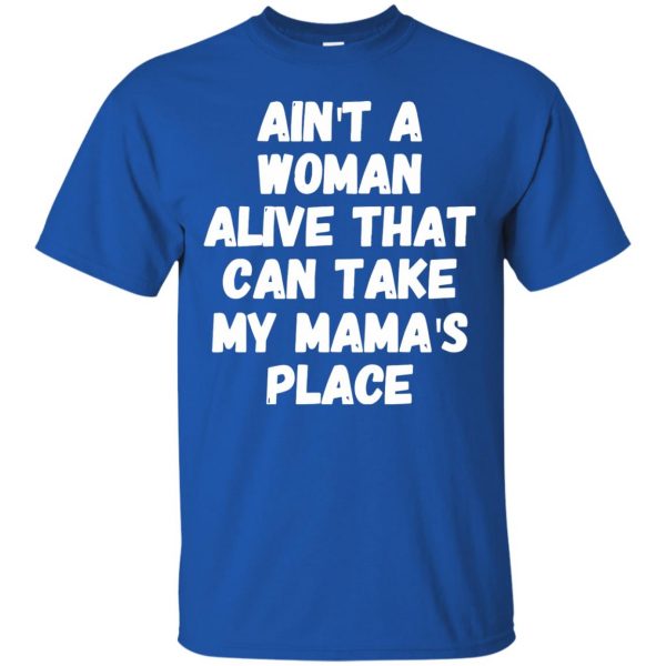 aint a woman alive t shirt - royal blue