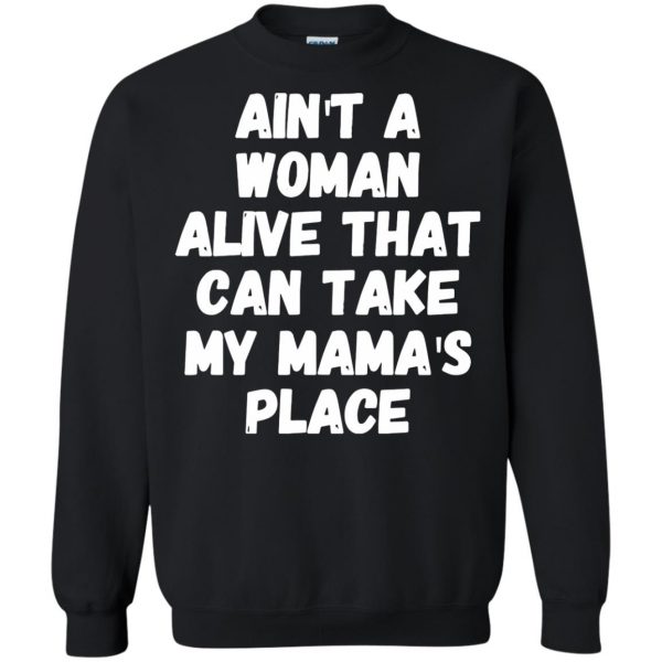 aint a woman alive sweatshirt - black