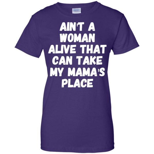 aint a woman alive womens t shirt - lady t shirt - purple