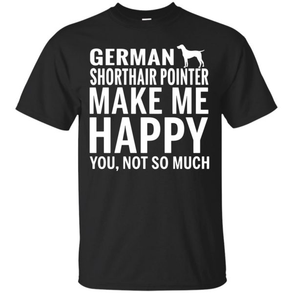 german shorthaired pointer shirt - black