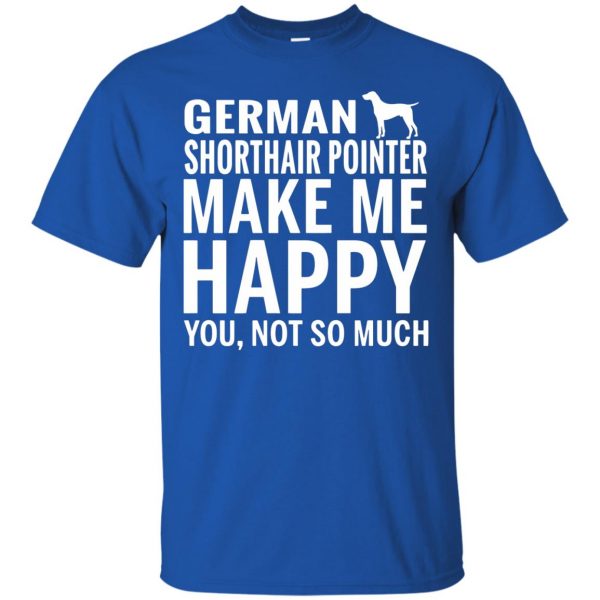 german shorthaired pointer t shirt - royal blue