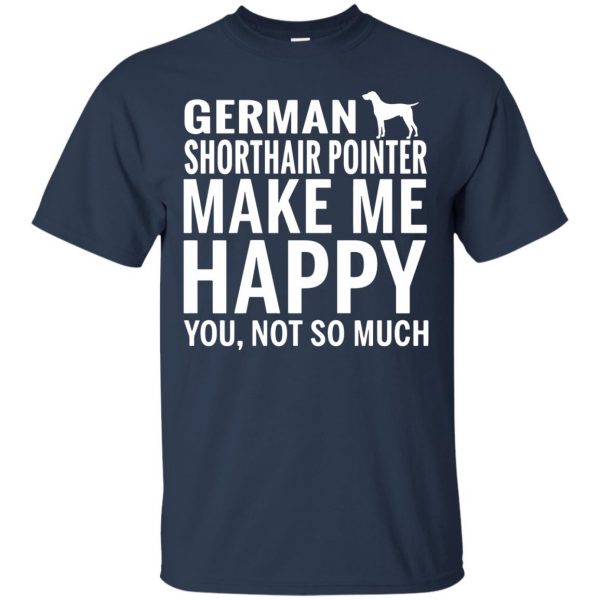 german shorthaired pointer t shirt - navy blue