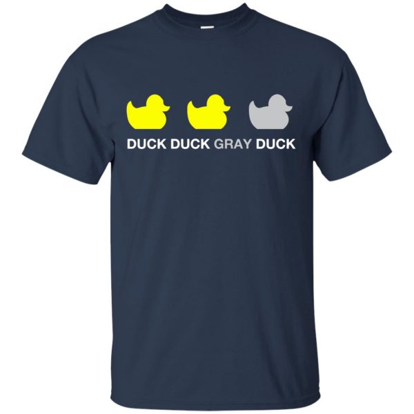 duck duck grey duck t shirt - navy blue
