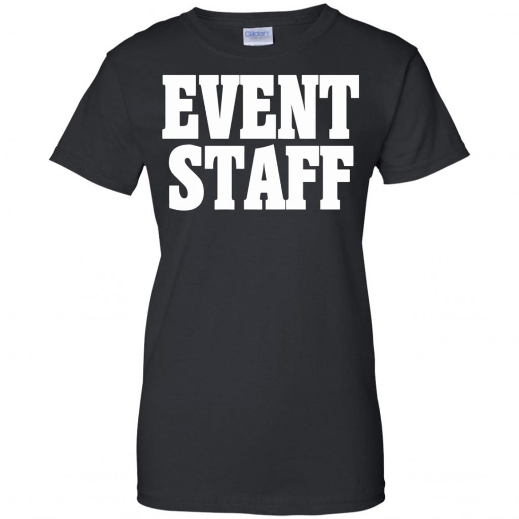 event staff tee shirts