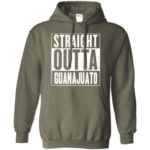 guanajuato hoodie - military green