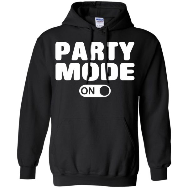 partyings hoodie - black