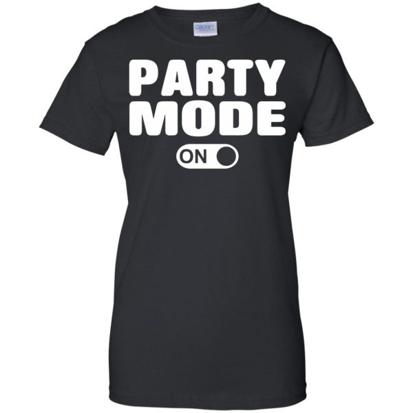 partyings womens t shirt - lady t shirt - black