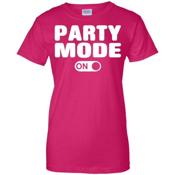partyings womens t shirt - lady t shirt - pink heliconia