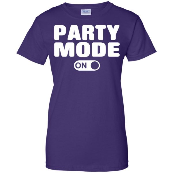 partyings womens t shirt - lady t shirt - purple