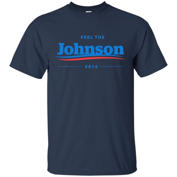 gary johnson t shirt - navy blue