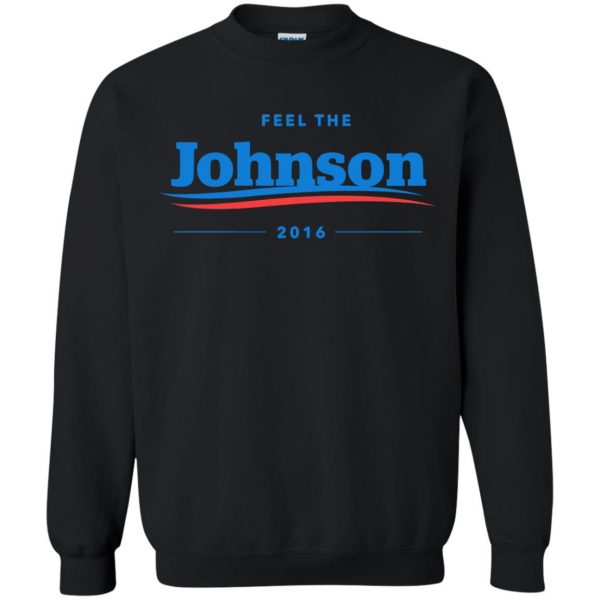 gary johnson sweatshirt - black