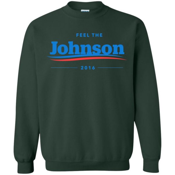 gary johnson sweatshirt - forest green