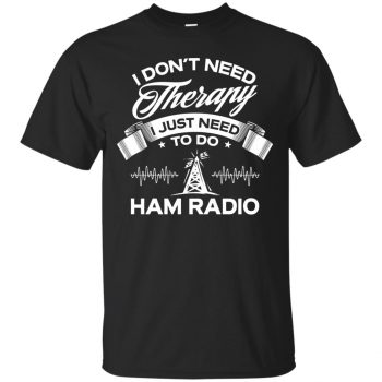 ham radio shirts - black