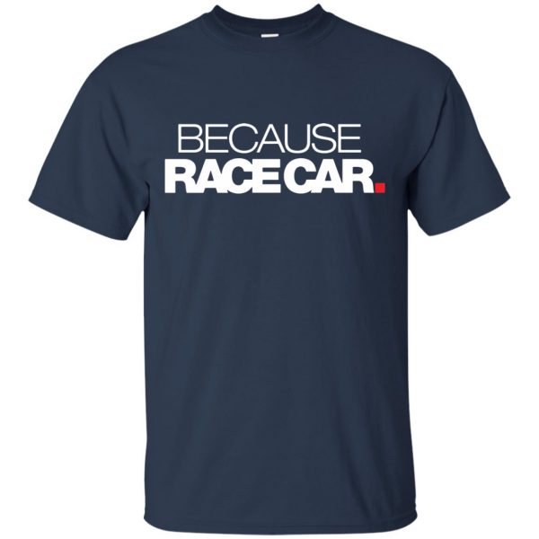race cars t shirt - navy blue