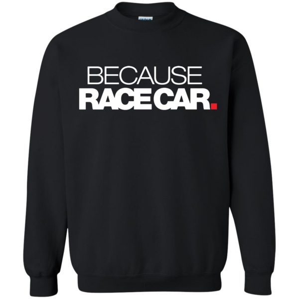race cars sweatshirt - black