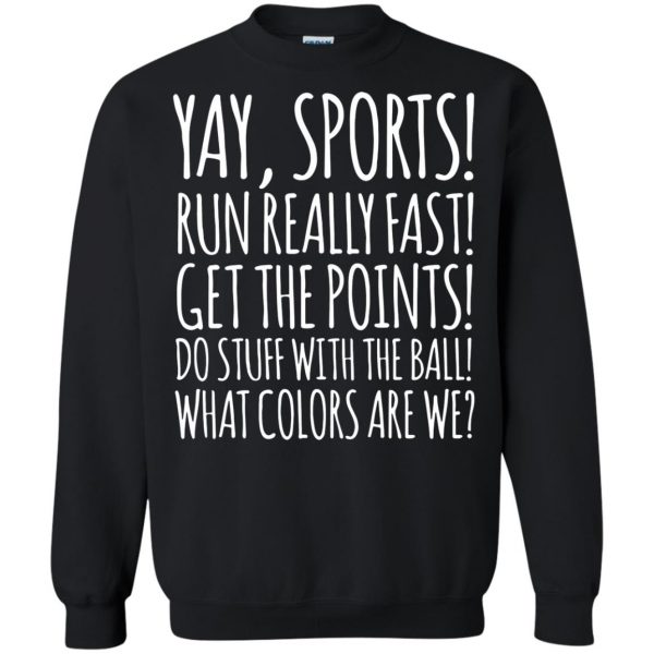 yay sports sweatshirt - black