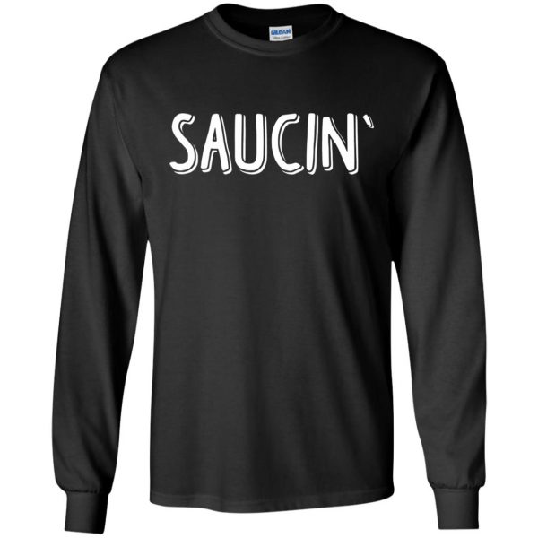 saucin long sleeve - black