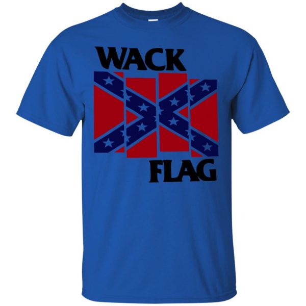 confederate flag t shirt - royal blue