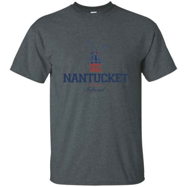 nantucket t shirt - dark heather
