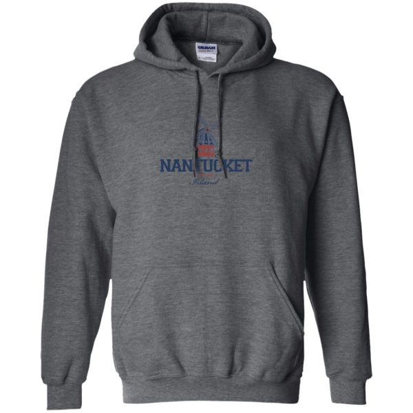 nantucket hoodie - dark heather