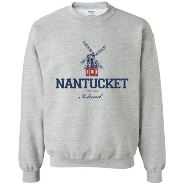 nantucket sweatshirt - sport grey