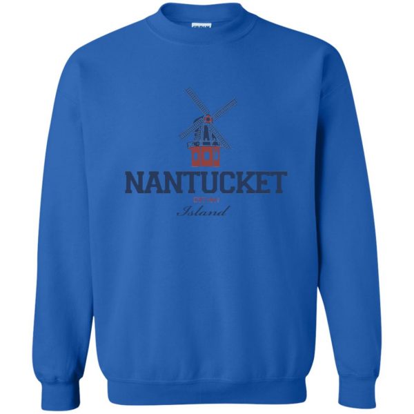 nantucket sweatshirt - royal blue