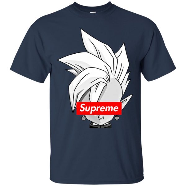 supreme kai t shirt - navy blue