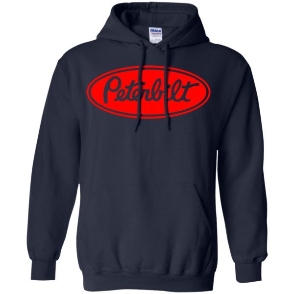 peterbilt hoodie - navy blue