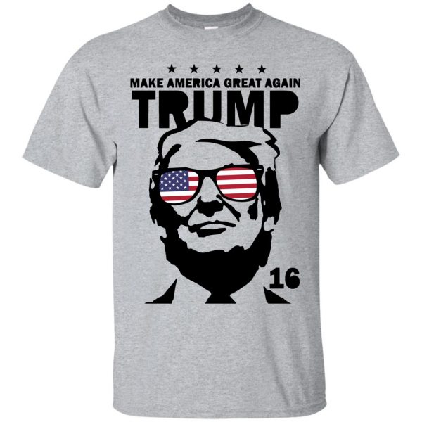 trump deal with it shirt - sport grey