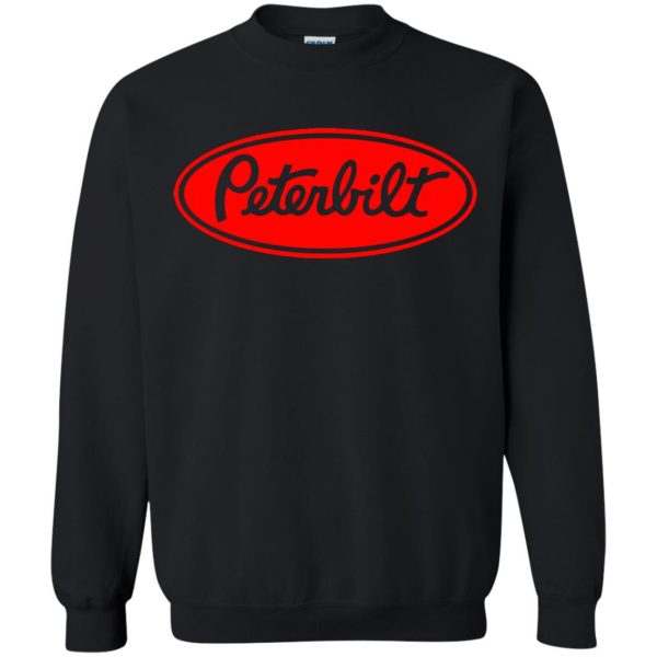peterbilt sweatshirt - black
