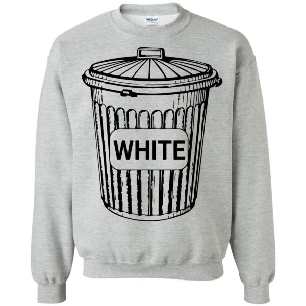 white trashs sweatshirt - sport grey