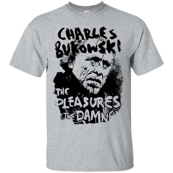 charles bukowski shirt - sport grey