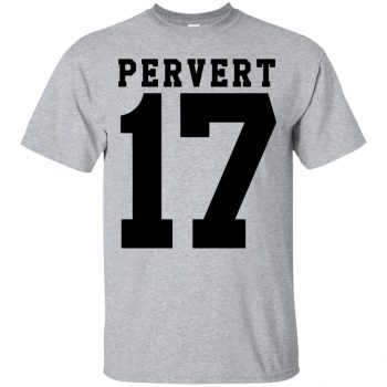 pervert t shirt - sport grey