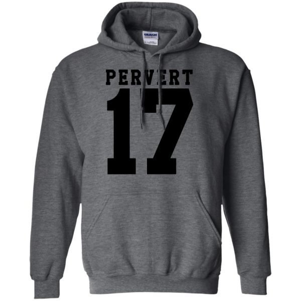 pervert hoodie - dark heather