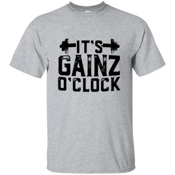 gainz shirts - sport grey