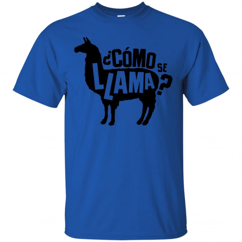 Como Se Llama Shirt - 10% Off - Favormerch