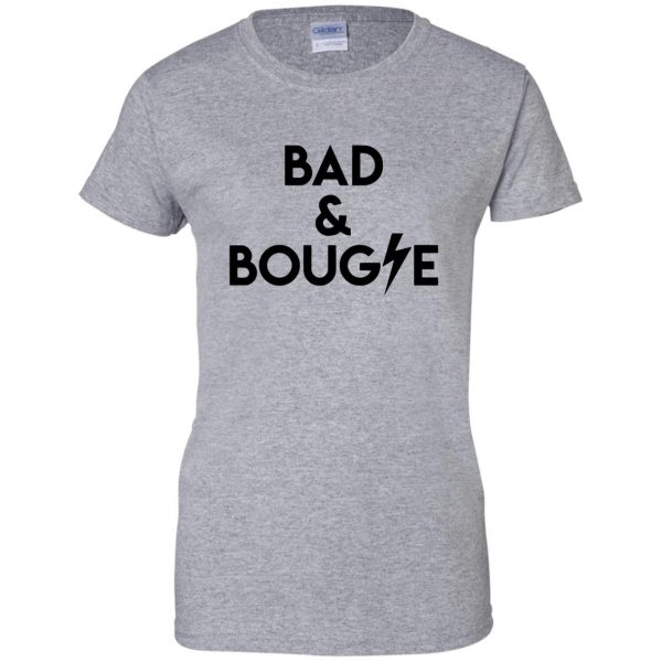 bougie womens t shirt - lady t shirt - sport grey