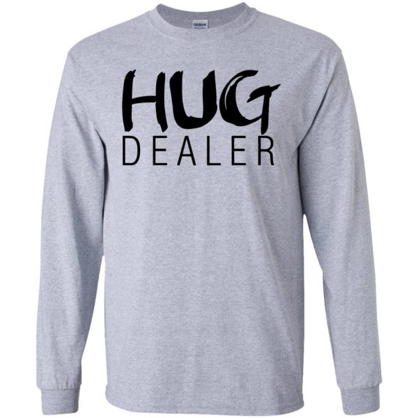 hug dealer long sleeve - sport grey