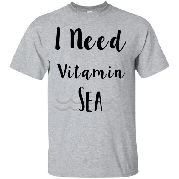 i need vitamin sea sweatshirt - sport grey