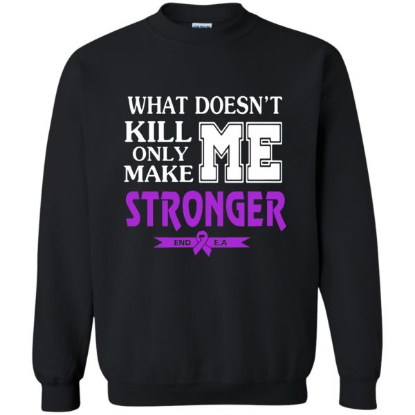 epilepsy awareness sweatshirt - black