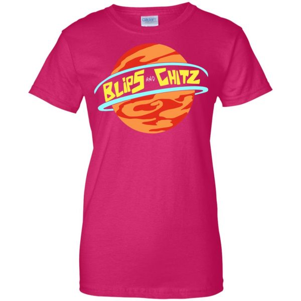 blips and chitz womens t shirt - lady t shirt - pink heliconia